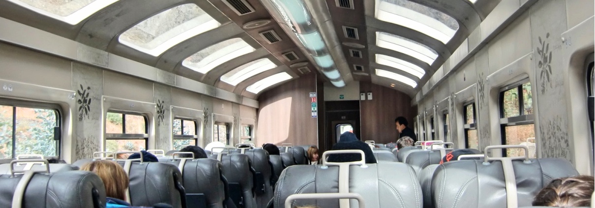 Zug nach Aguas Calientes